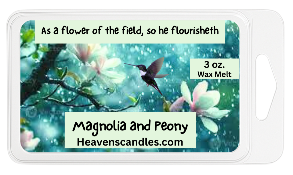 Magnolia and Peony 3 oz. Wax Melt