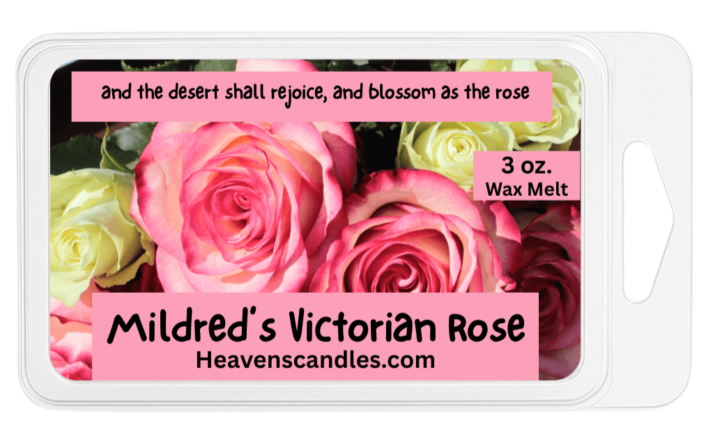 Mildred's Victorian Rose 3 oz. Wax Melt