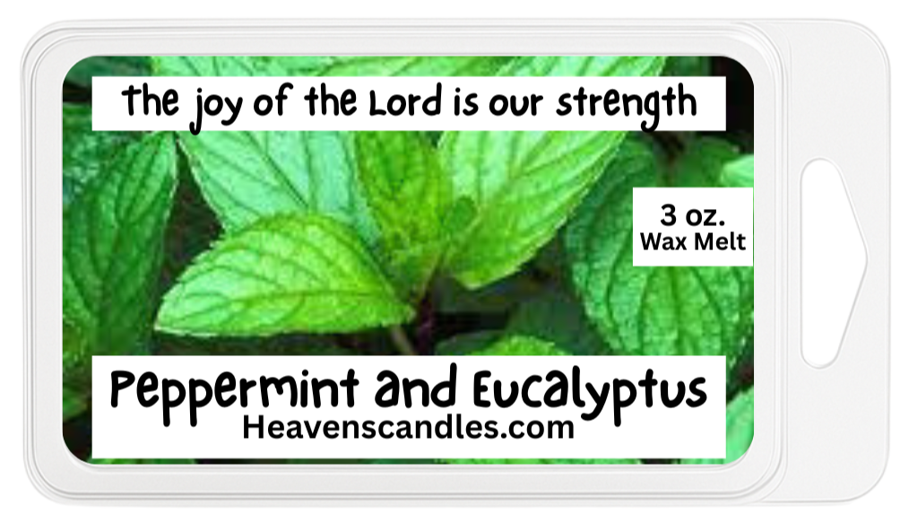 Peppermint and Eucalyptus 3 oz. Wax Melt