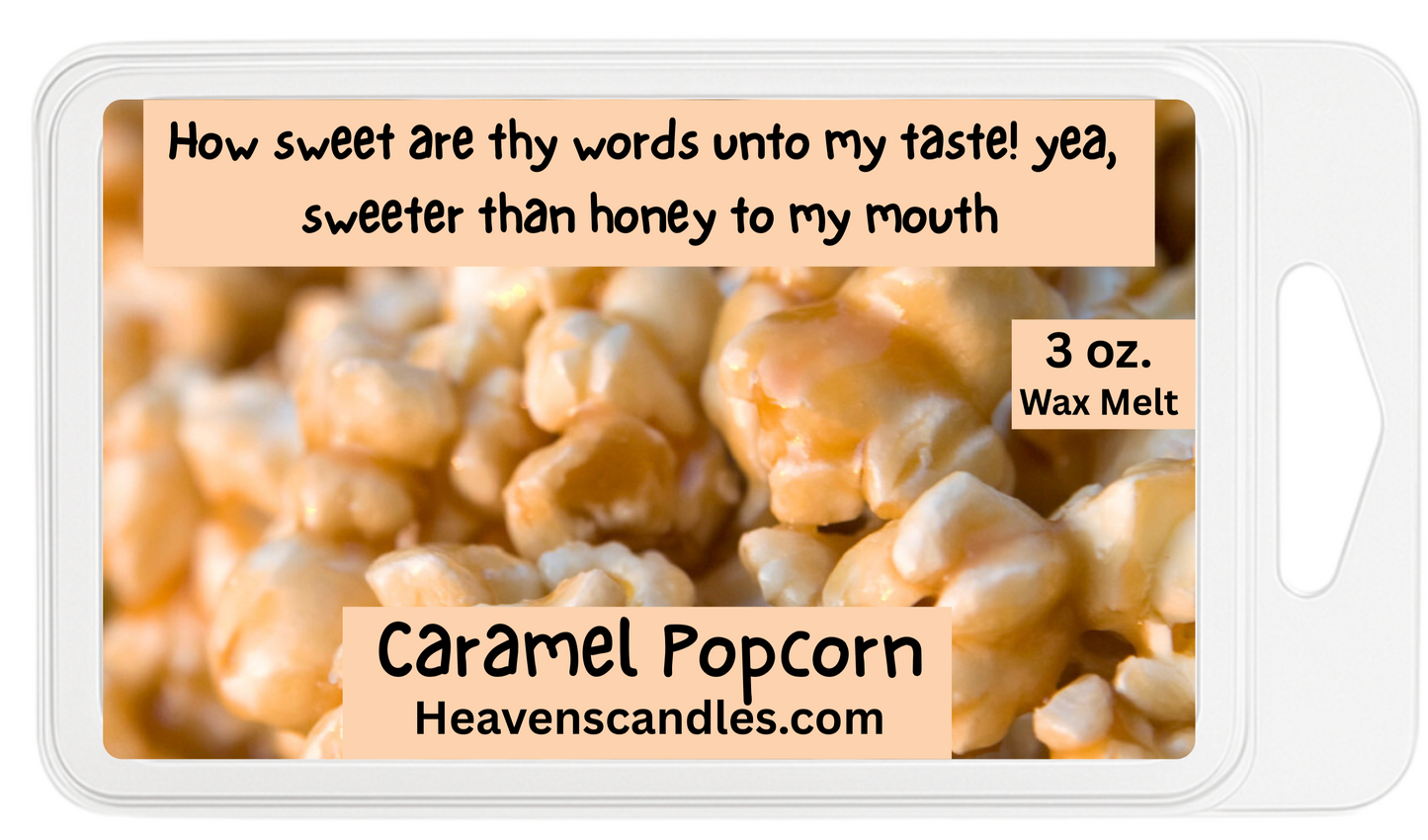 Caramel Popcorn 3 oz. Wax Melt