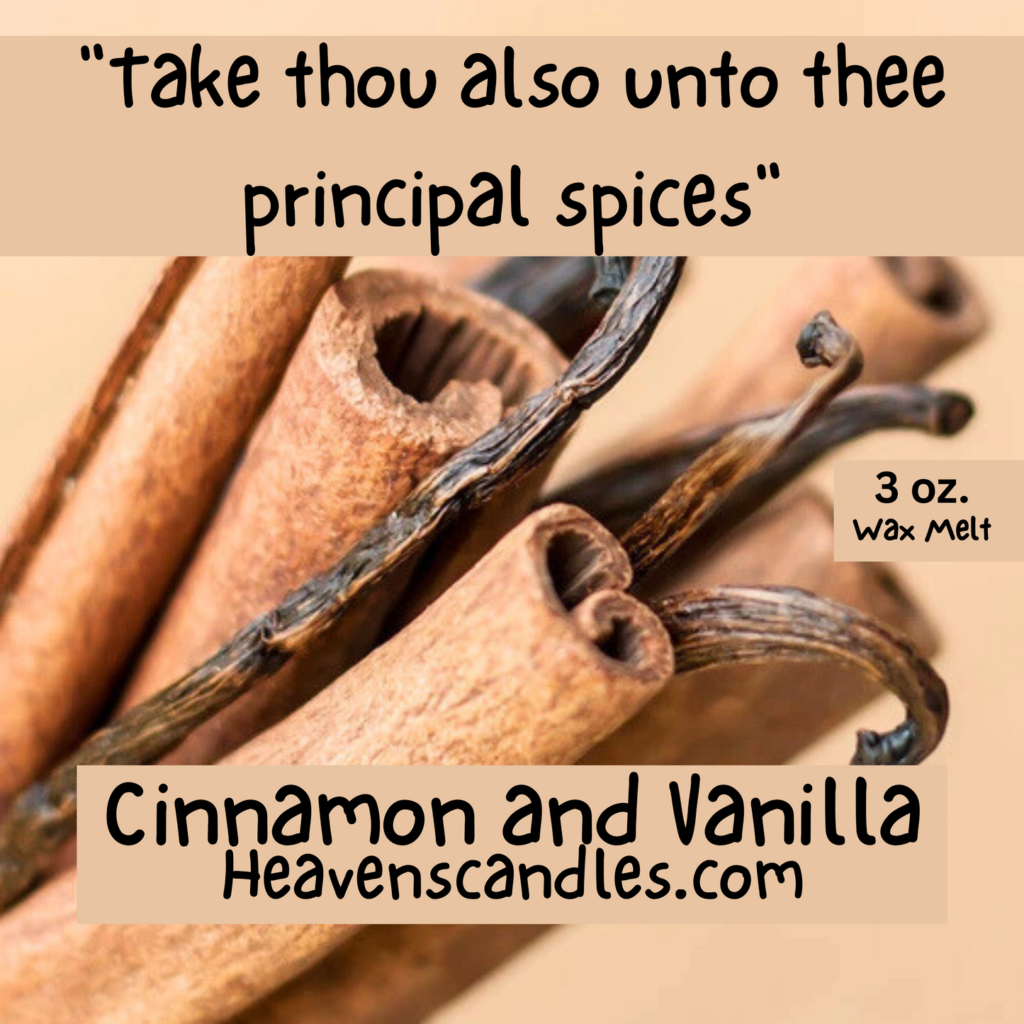 Cinnamon and Vanilla (Strong)