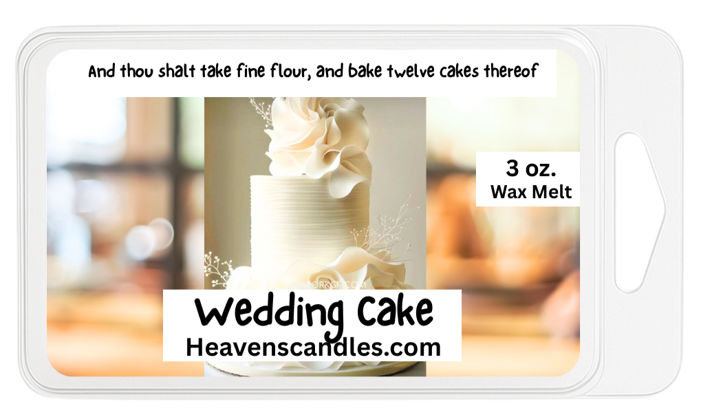 Wedding Cake 3 oz. Wax Melt