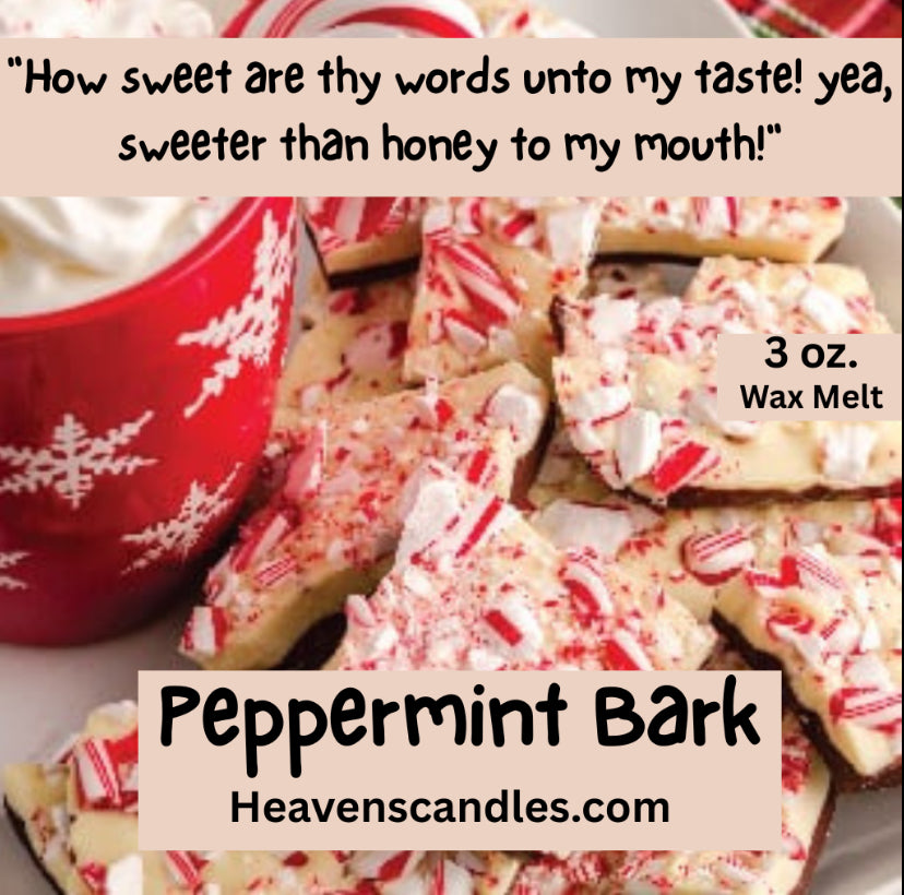 Peppermint Bark 3 oz. Wax Melt