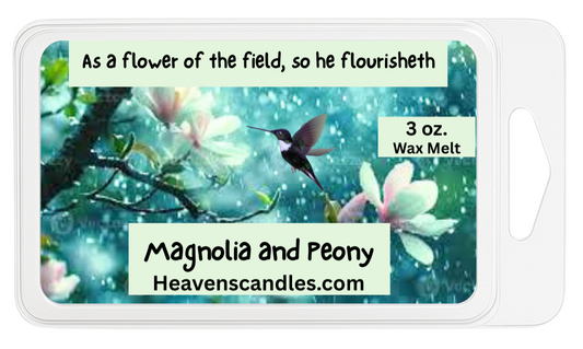 Magnolia and Peony 3 oz. Wax Melt