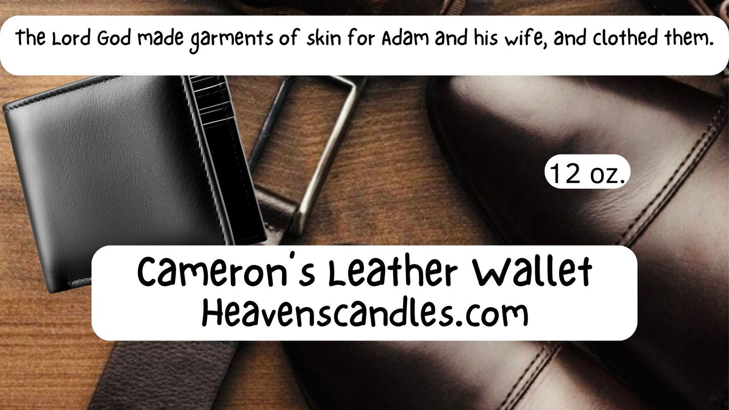 Cameron’s Leather Wallet