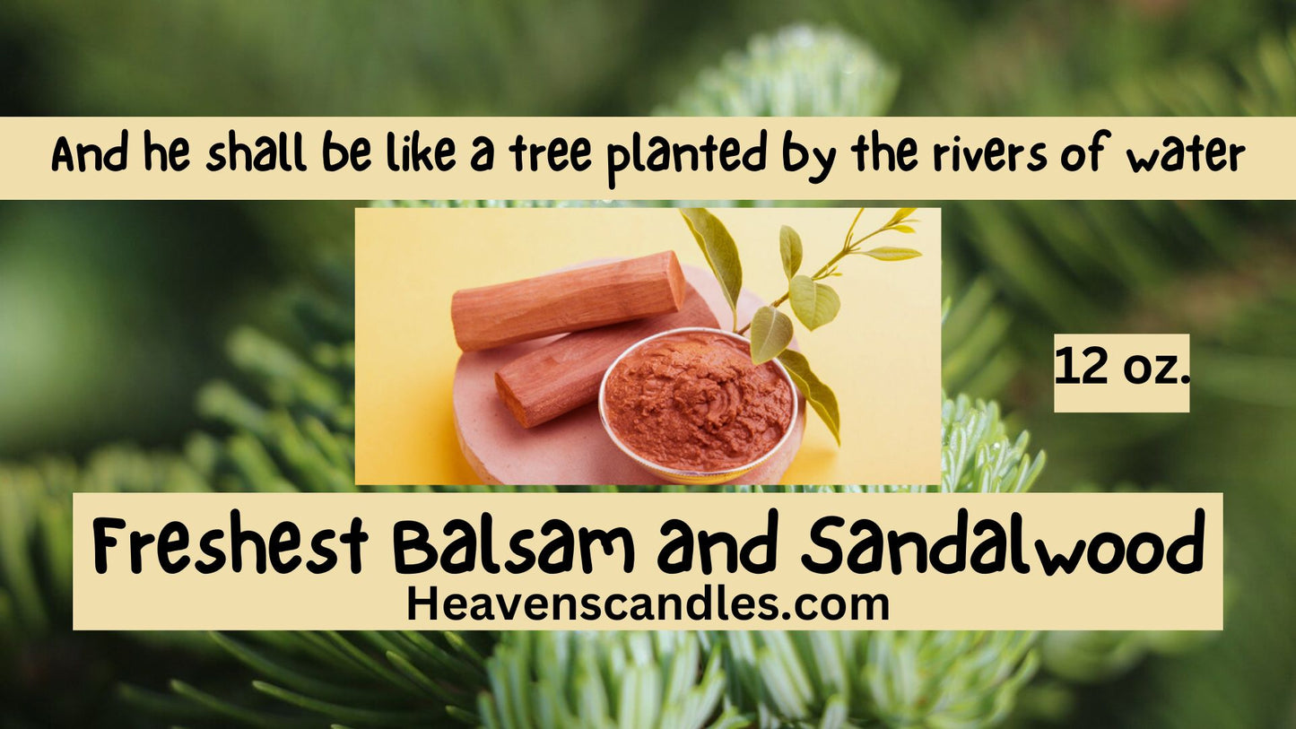 Freshest Balsam and Sandalwood