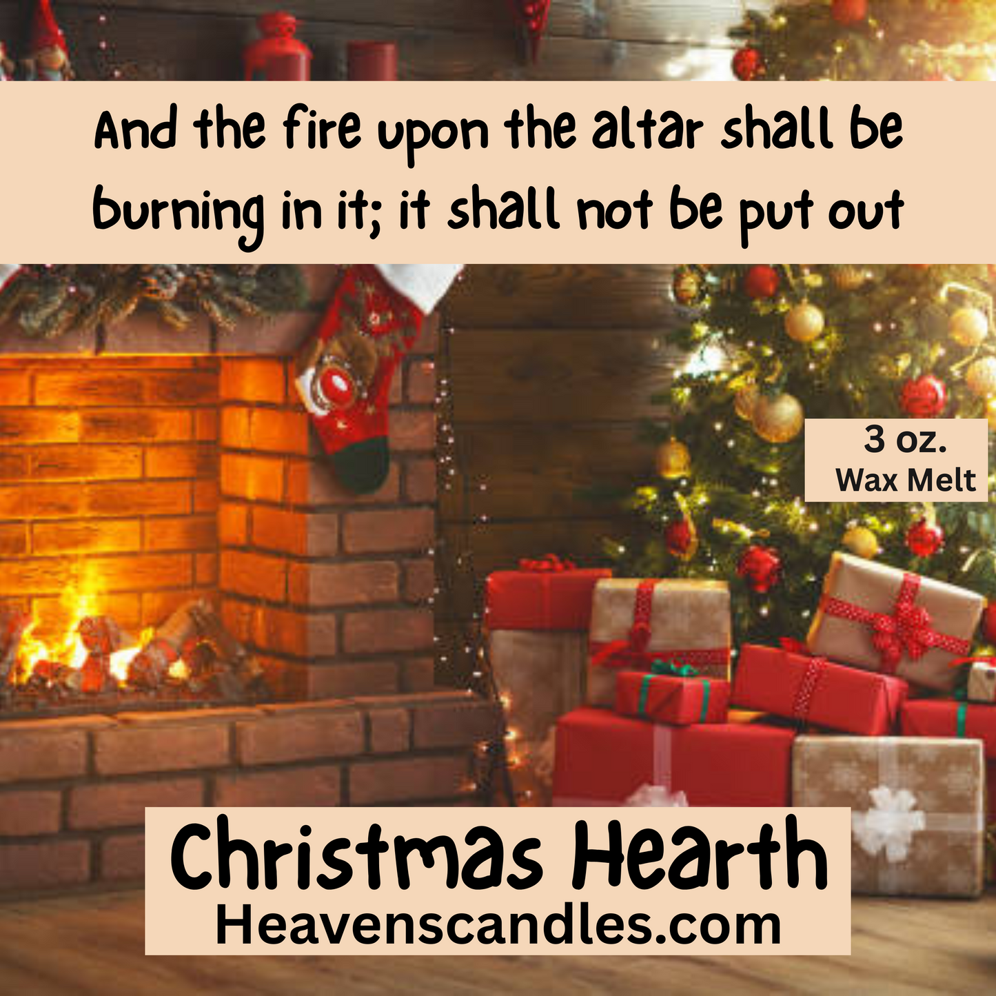 Christmas Hearth 3 oz. Wax Melt