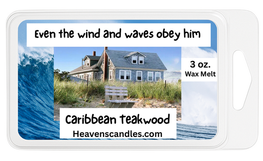 Caribbean Teakwood 3 oz. Wax Melt