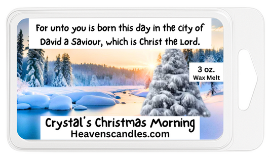 Crystal's Christmas Morning 3 oz. Wax Melt