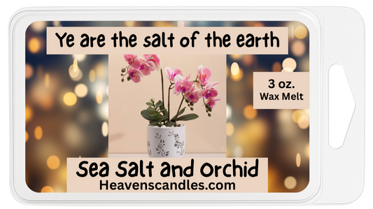 Sea Salt and Orchid 3 oz. Wax Melt
