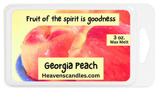 Georgia Peach 3 oz. Wax Melt