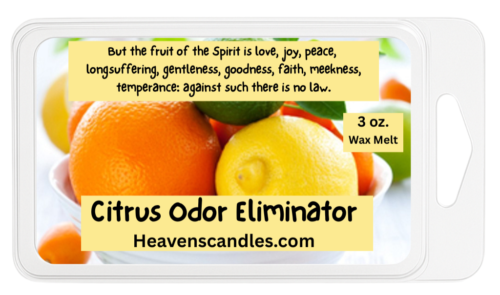 Citrus Odor Eliminator 3 oz. Wax Melt