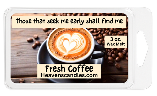 Fresh Coffee 3 oz. Wax Melt