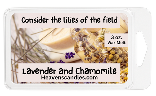 Lavender and Chamomile 3 oz. Wax Melt
