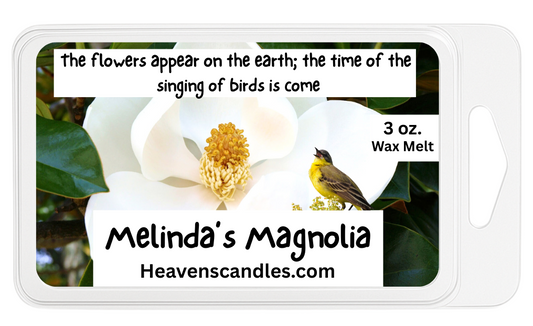 Melinda's Magnolia 3 oz. Wax Melt