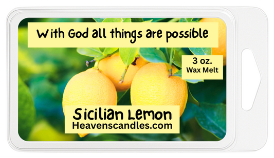 Sicilian Lemon 3 oz. Wax Melt