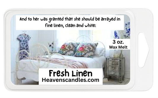 Fresh Linen 3 oz. Wax Melt
