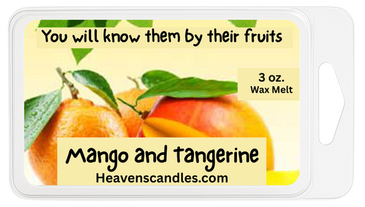 Mango and Tangerine 3 oz. Wax Melt