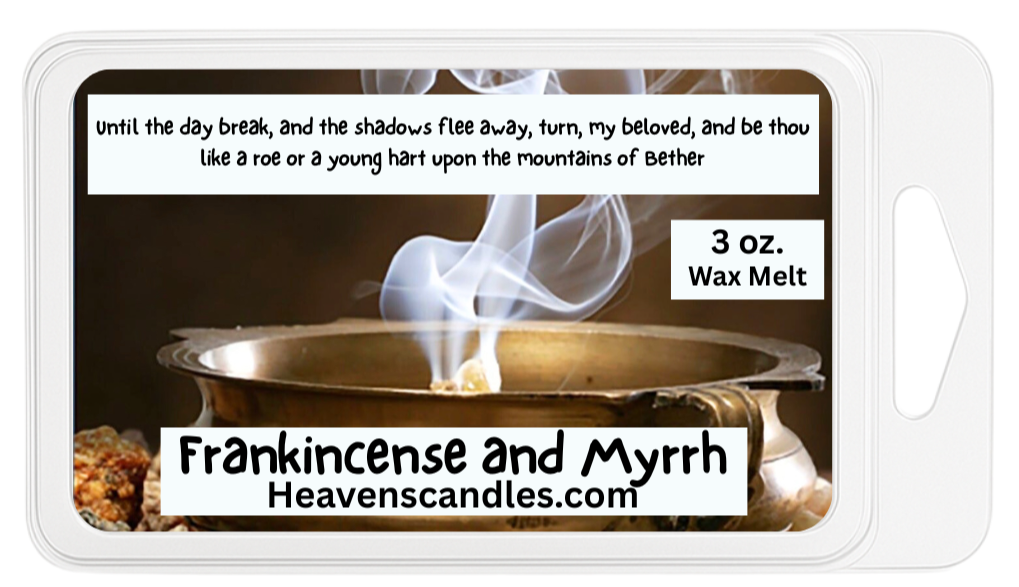 Frankincense and Myrrh 3 oz. Wax Melt