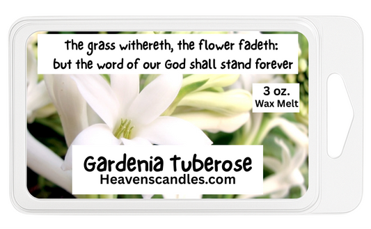 Gardenia Tuberose 3 oz. Wax Melt