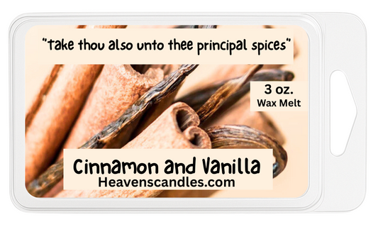 Cinnamon and Vanilla 3 oz. Wax Melt