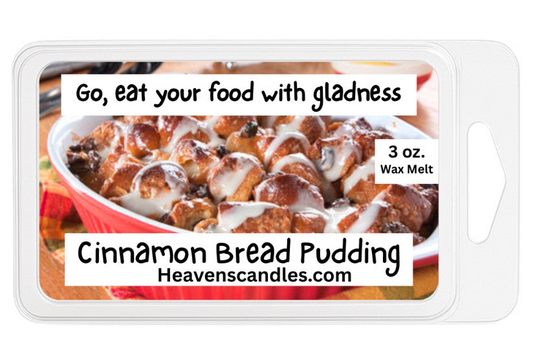 Cinnamon Bread Pudding 3 oz. Wax Melt