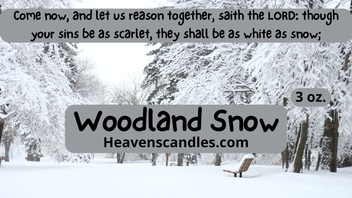 Woodland Snow 3 oz. Wax Melt